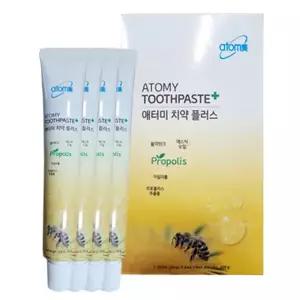 애터미 치약 플러스 50g 4개/ 애터미 여행용치약