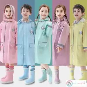 키즈목마 초등학생 우비 어린이 비옷 주니어 레인코트