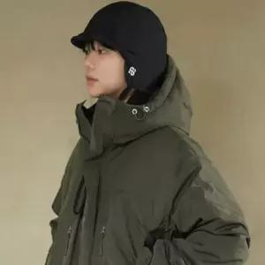 남자 겨울 패딩 귀달이 군밤모자 방한 귀도리 캡