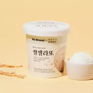 노브랜드X복순도가 쌀젤라또 474ml
