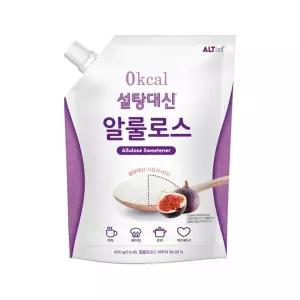 [알티스트]설탕대신 알룰로스 0kcal 나한과 대체당 400g, 1개