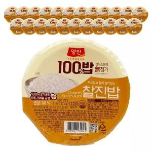 동원 양반 100밥 양반밥 찰진밥 130g x 24개
