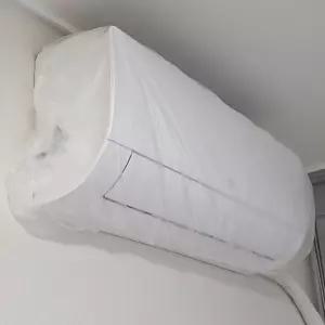 일회용 비닐 벽걸이 에어컨 커버 10P / 다용도 먼지 덮개 오염 방지 에어컨 보호 커버