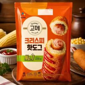 고메 핫도그 크리스피 1.04Kg x 2