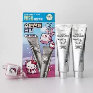 에스네이처 아쿠아 스쿠알란 수분크림 60ml 더블 기획 (+헬로키티키캡키링)