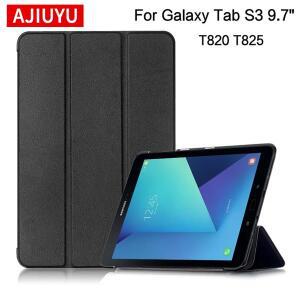 갤럭시 탭 S3 9.7인치 태블릿 PC 스탠드 커버 T820 SM-T820 Funda 스마트 케이스용 울트라 슬림