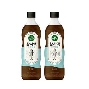 연두 참치액 국무침용 890g, 2개