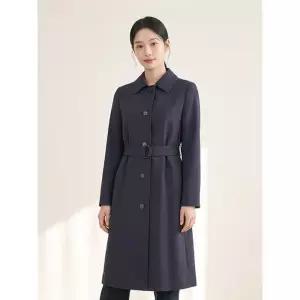 [매장정품] 올리비아하슬러 [택가 371,000원] 옆선주름 클래식 트렌치 OHDSCT201