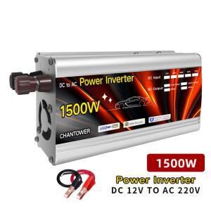 인버터 12v 220v 태양 광 500W 1000W 휴대용 전압 변압기 자동 충전기 변환기 전원