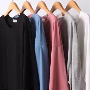 데일리 스판 라운드 반팔티 303G832S 빅사이즈 여성