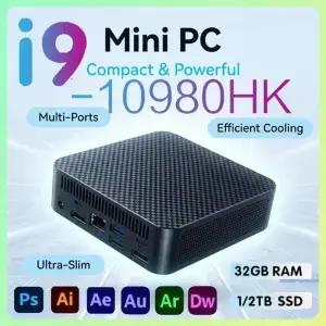 2026 코어 i9 10980HK 휴대용 PC 컴퓨터 윈도우 미니 32GB 램 512GB/1TB/2TB SSD WiFi 6 BT 5.2 4K 게이밍