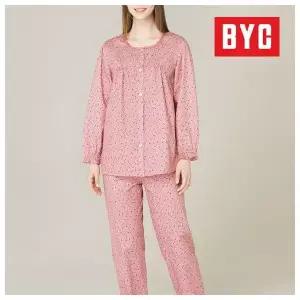 BYC 여성 60수 순면 잠옷세트 커플파자마 시보리 NCG2207