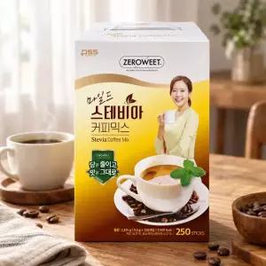 펄세스 제로윗 마일드 스테비아 커피믹스 9.5g x 250ct