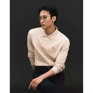 [백화점정품] 헤지스 [25FW 라이트베이지 긴팔 피케 목티 셔츠 HZTS5D431I1 YBB713
