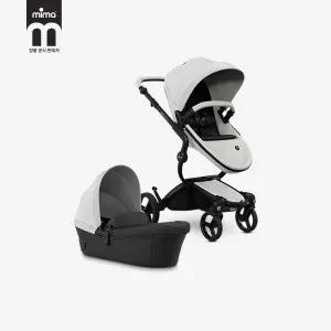 미마 자리맥스 디럭스 유모차 블랙프레임+스노우화이트+블랙
