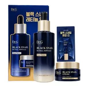 [닥터지] 블랙 스네일 레티놀 앰플 50ml 기획세트(크림 15ml + 톤업선 2ml)