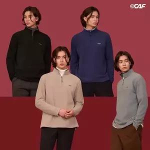 [하프클럽/르까프]르까프 26FW 코지 플리스 집업 티셔츠 4종, 남성