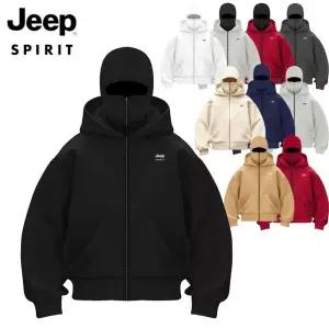 지프 JEEP SPIRIT 2026 신상 더블 후드 다운 점퍼 등산 야상 점퍼 JP23966