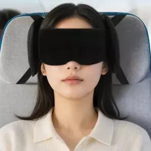 여행 수면안대 머리고정 기내용 아이마스크 여행수면안대 기내용안대 비행기안대 헤드레스트안대