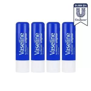 [바세린] 립 테라피 스틱 오리지널 4.8g x 4개[36257786]