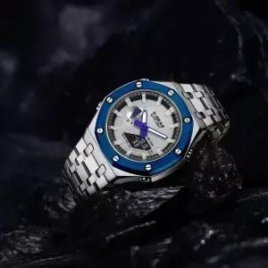 X-GEAR 심플 패션 캐주얼 비즈니스 쿼츠 손목시계 전자시계 다기능 남성 스포츠 시계