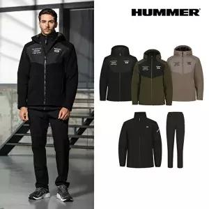 [HUMMER]26FW 남성 H1 플리스 트랙수트 3종