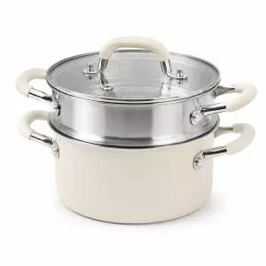 찜냄비 가정용 국냄비 우유냄비 찜기 겸용 양손냄비