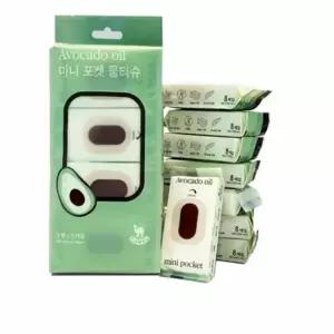 미니포켓물티슈 8매 차량용물티슈 휴대용티슈