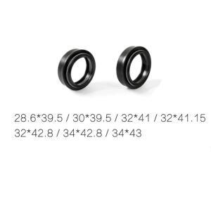 더스티 도장 자전거 포크 더스트 와이퍼 오일 세팅  스탠치온 보호  제자리 장착이 용이  28mm  6mm  2 개
