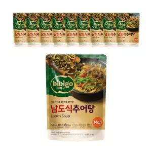 CJ 비비고 남도식 추어탕 460g 10개
