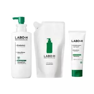 라보에이치 탈모케어 두피강화 샴푸, 400ml, 1개 + 리필, 400ml ,1개 +증정(샴푸 100ml, 1개)