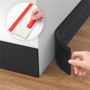 벽면 보호 몰딩 걸레받이 모서리 테이프 셀프 인테리어 몰딩 접착 꾸미기 보호재 깔끔한 가정용 코너 쿠션
