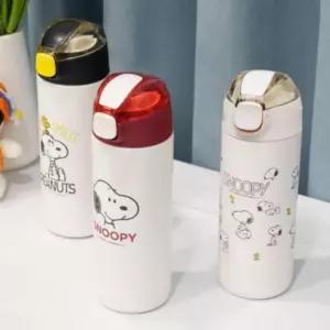 스테인리스 원터치 보온 보냉 캐릭터 일러스트 텀블러 컵 500ml