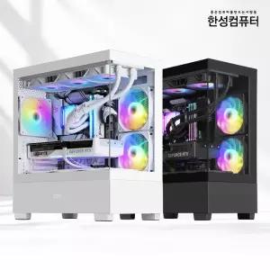 한성컴퓨터 조립PC 게이밍컴퓨터 고사양 RTX5060 게임용 본체 배그 롤 발로란트 슈컴 베이직4