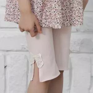[BZJL4MD3_4C]소풍 코디 리본 트임 6부 레깅스