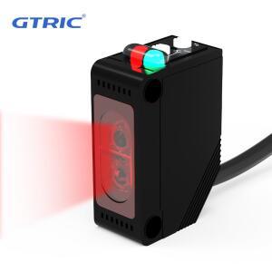 GTRIC E3Z-D61 확산 반사 광전 센서 NPN 12-24VDC 사각 적외선 스위치 거리 30CM 브래킷 포함