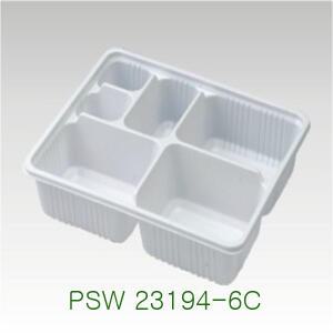 엔터팩 포장용기 psw-23194-6c/식품용기/일회용기/실링용기/업소용/배달용