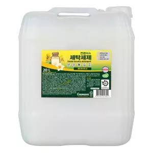 [컨센서스] 대용량 말통 순한 세탁세제 베이비로션 20L
