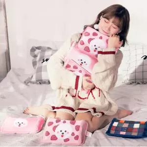 한양 충전식 온수 찜질기 전기 온열 찜질팩 어깨 목 복부 배 허리