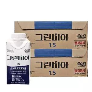 정식품 그린비아 1.5 200ml X 60팩