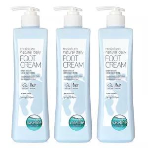 바세린 모이스처 풋크림 500ml 3개 고보습 대용량