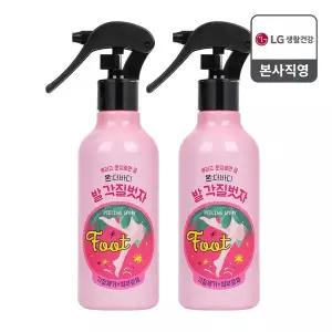 [엘지생활건강]온더바디 코튼풋 발 각질벗자 풋필링스프레이 240ml x 2개