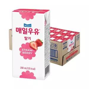 매일 멸균우유 딸기 200ml 24팩