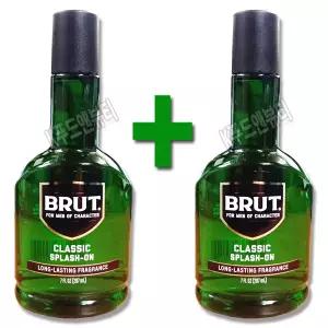 브루트스킨 207ml X 2개 애프터쉐이브 브루트 클래식 스플래쉬온 BRUT