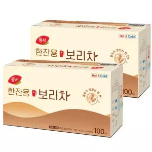 동서 한잔용 보리차  100T x 2개
