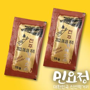 민요정 매콤한 전주 가맥소스15gX50봉
