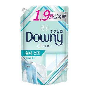 [다우니] 엑스퍼트 실내건조 프레시 클린 리필 1.35L