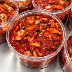 반찬명인 굴무침 통영 싱싱한 생굴무침 330g 2팩 3팩