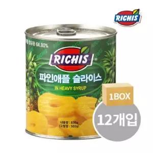 동서 리치스 파인애플 836g x 12개