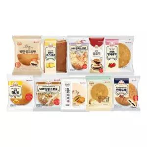 [롯데웰푸드]롯데제과 기린빵 10종 10개 구성